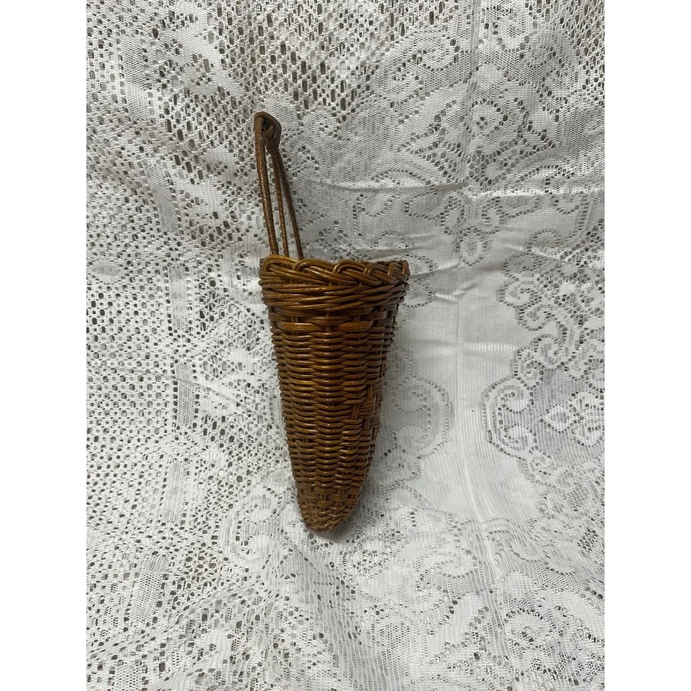 woven hanging wall basket farmhouse - Picture 6 of 6